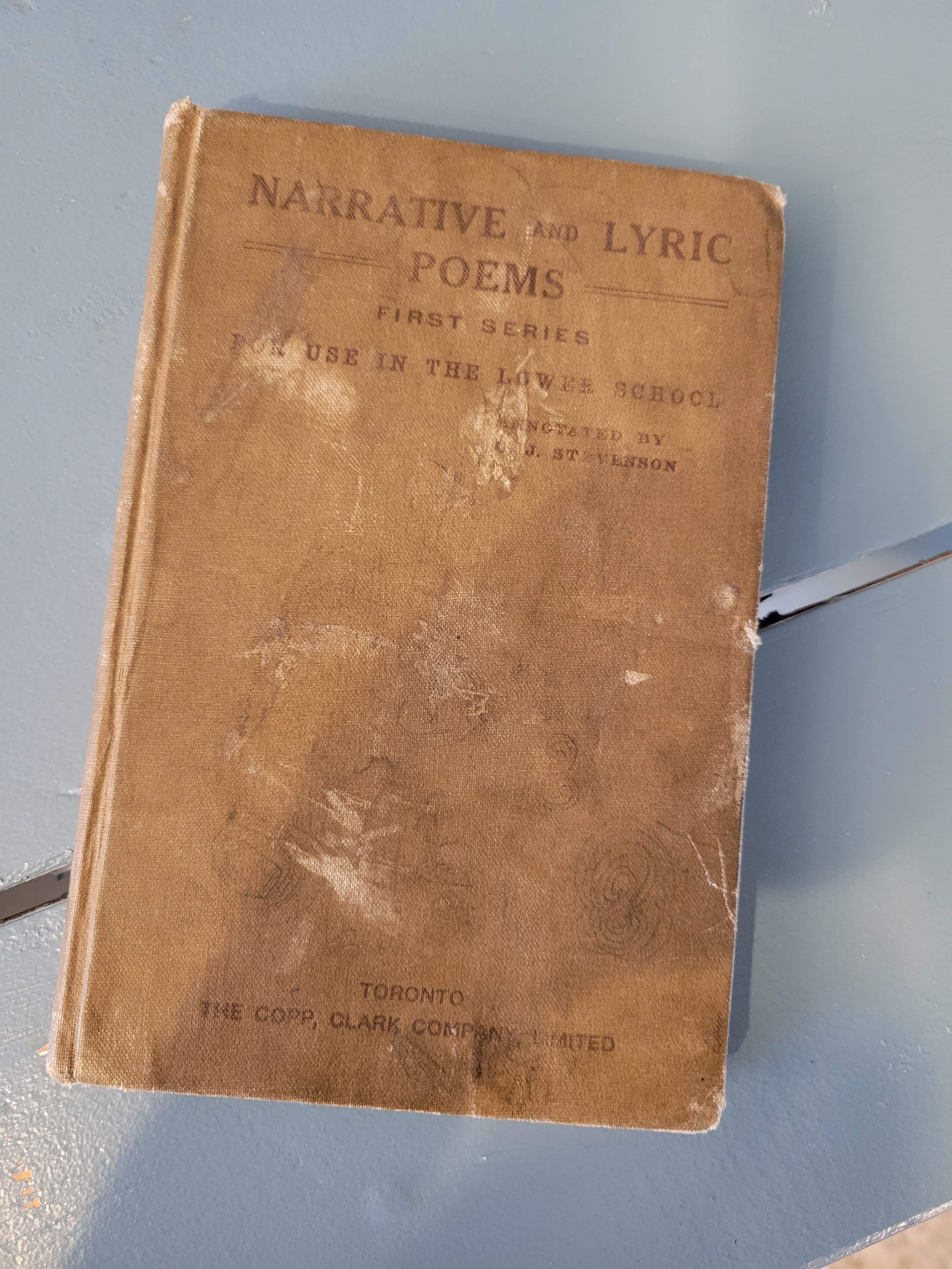 Narrative and lyric poems