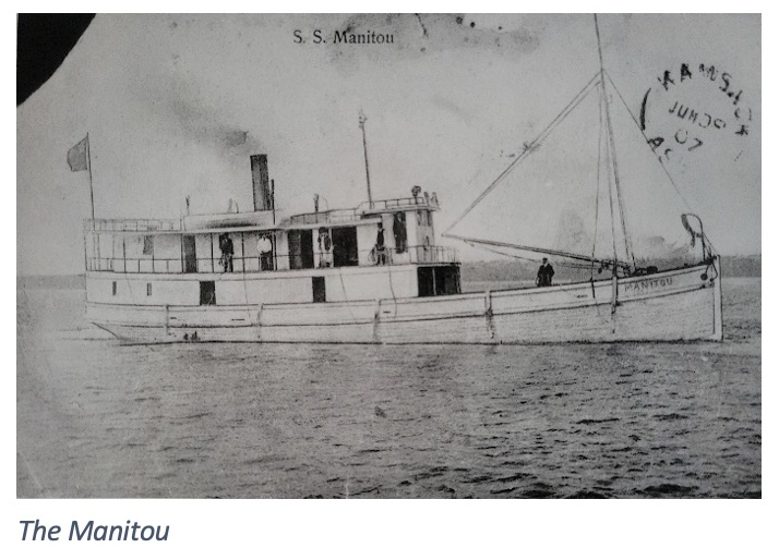 The Manitou old steamboat
